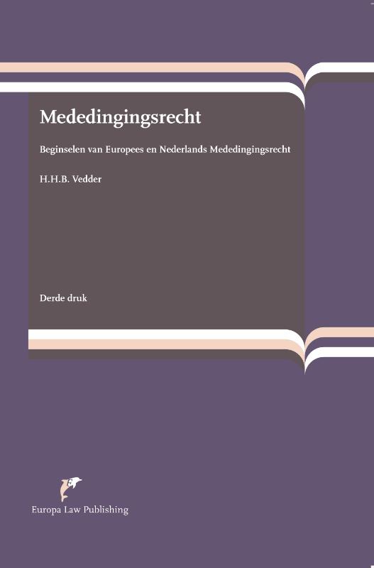 Omslag van Mededingingsrecht