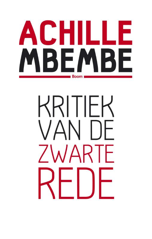 Omslag van Kritiek van de zwarte rede
