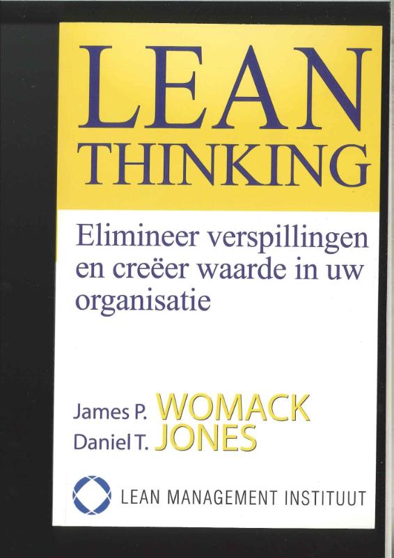Omslag van Lean Thinking