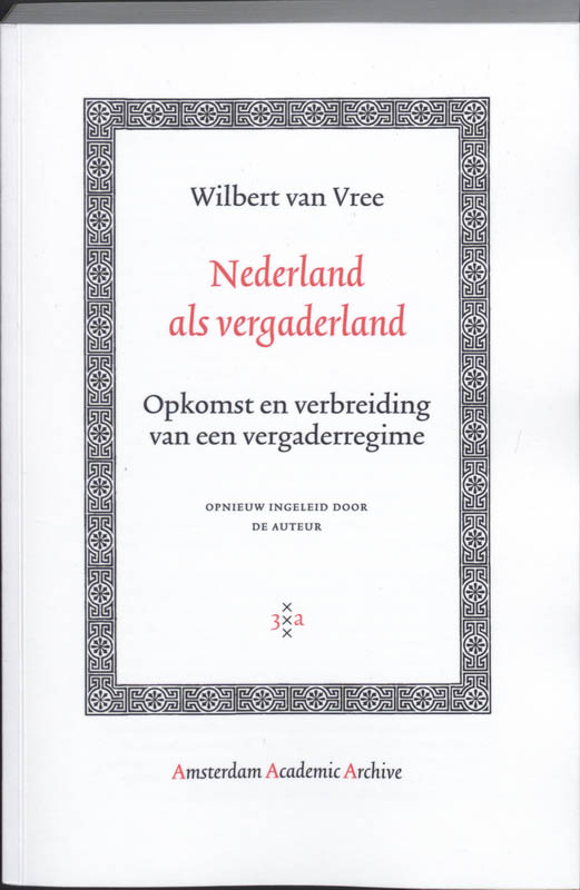 Omslag van Nederland als vergaderland