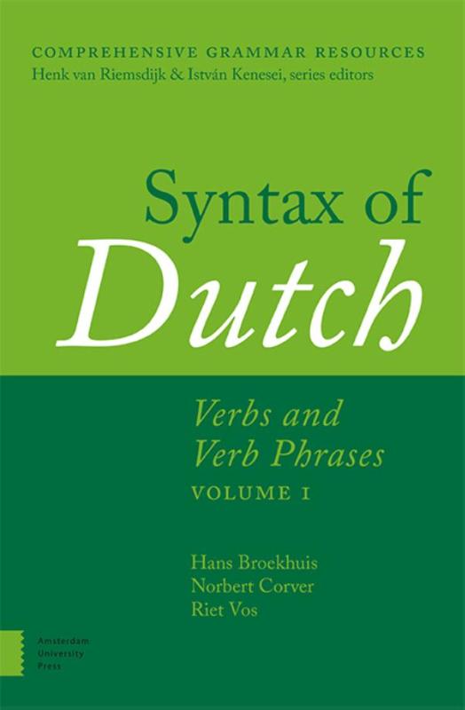 Omslag van Verbs and Verb Phrases. Volume 1