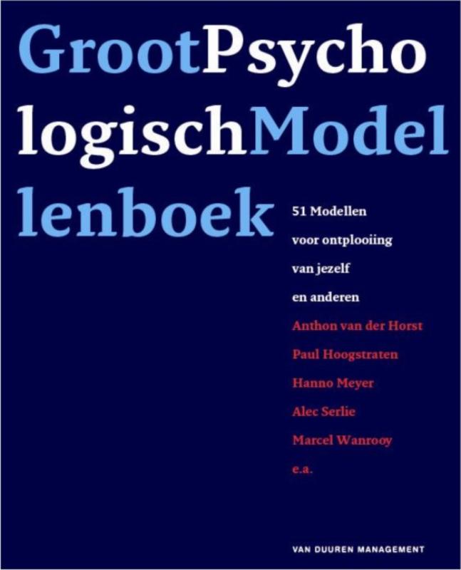 Omslag van Groot Psychologisch Modellenboek