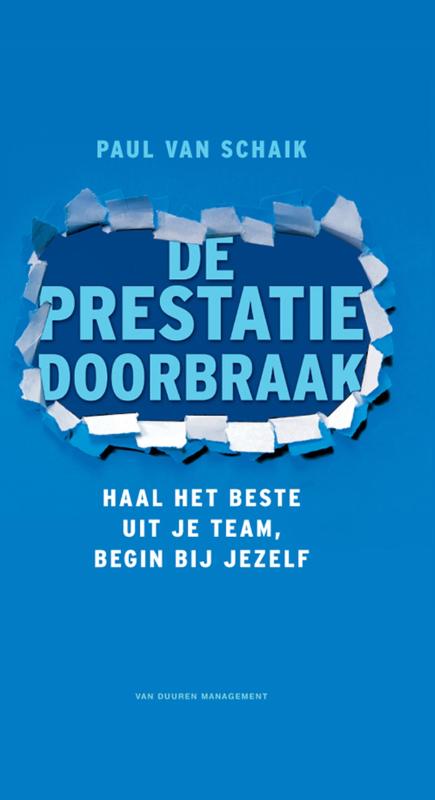 Omslag van De prestatiedoorbraak