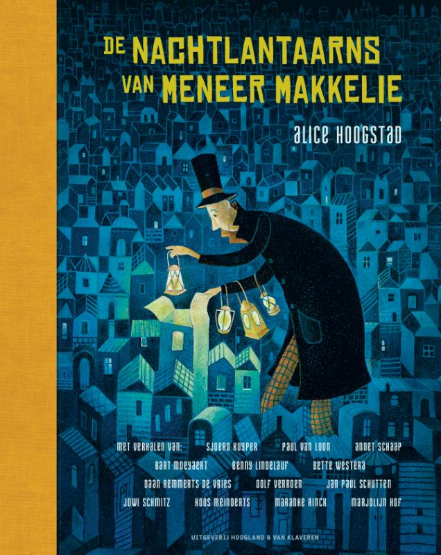 Omslag van De nachtlantaarns van meneer Makkelie