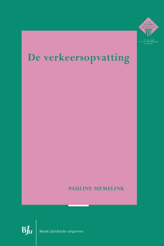 Omslag van De verkeersopvatting