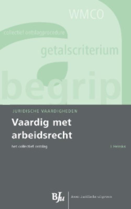 Omslag van Vaardig met arbeidsrecht