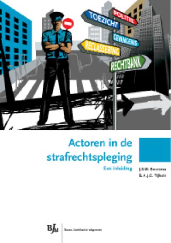 Omslag van Actoren in de strafrechtspleging