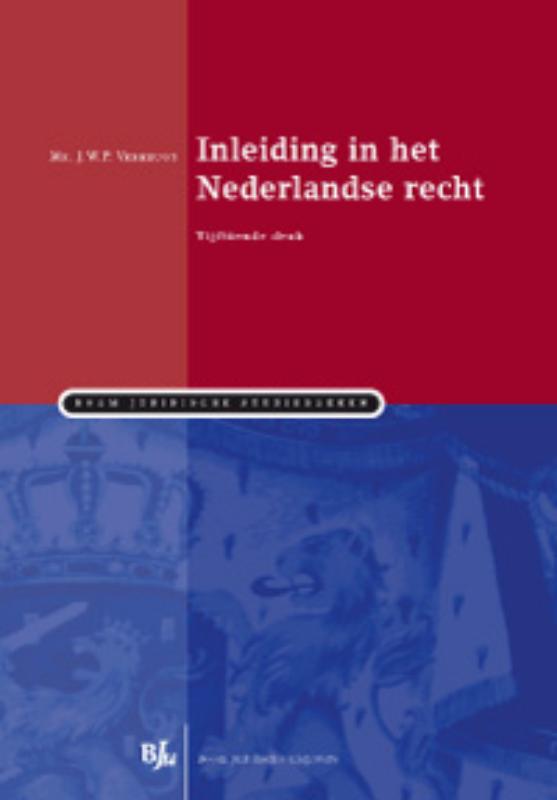 Omslag van Inleiding in het Nederlandse recht
