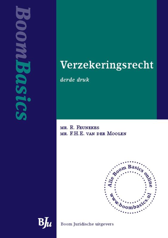 Omslag van Boom Basics Verzekeringsrecht