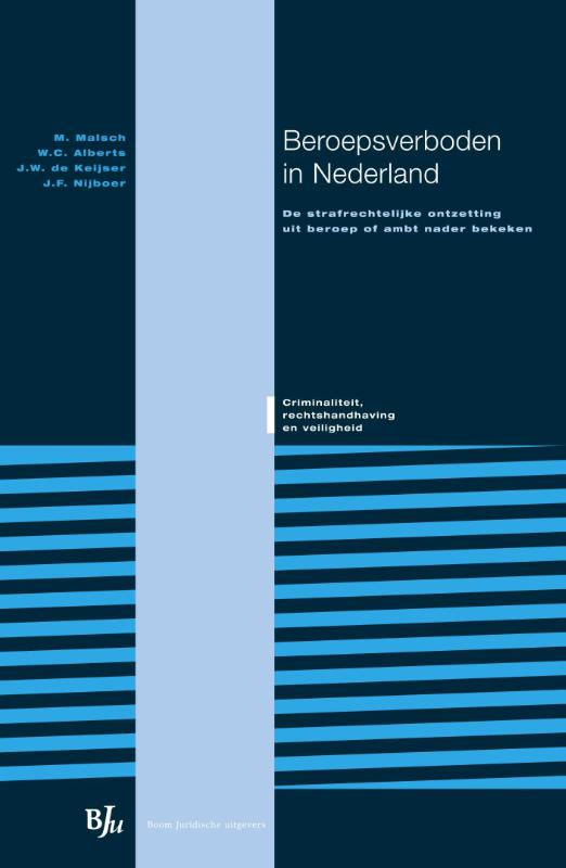 Omslag van Beroepsverboden in Nederland