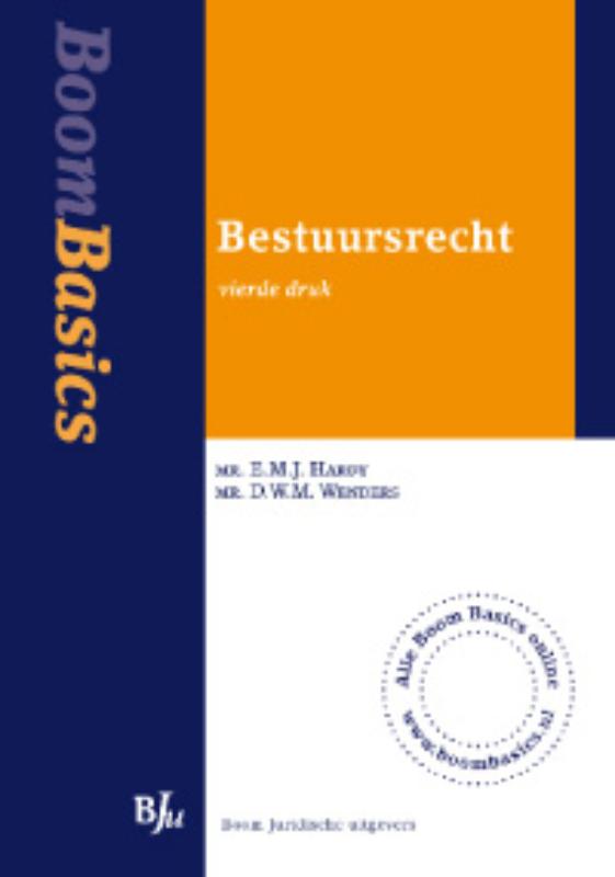 Omslag van Boom Basics Bestuursrecht
