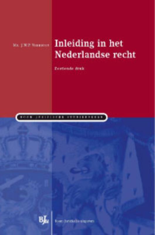 Omslag van Inleiding in het Nederlandse recht