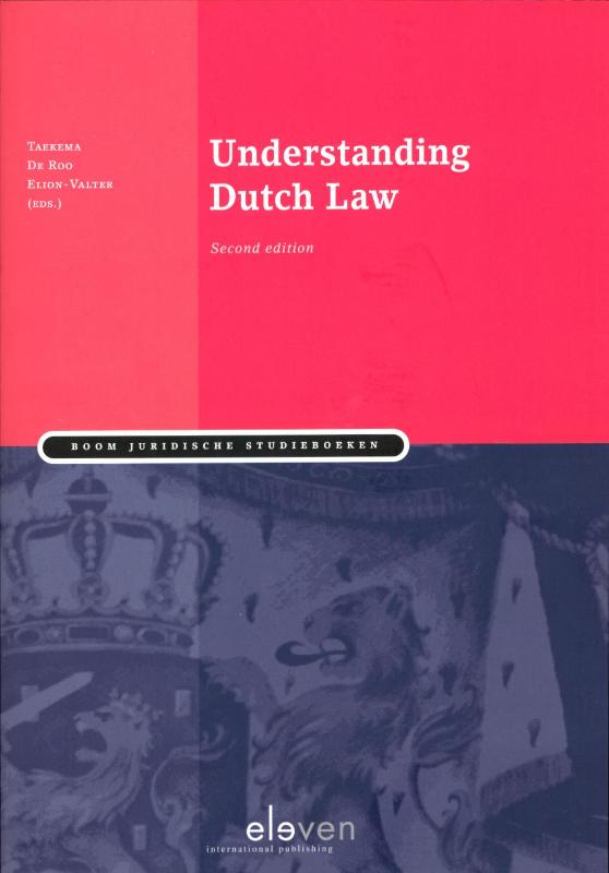 Omslag van Understanding Dutch law