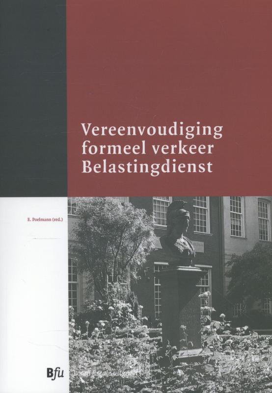 Omslag van Vereenvoudiging formeel verkeer Belastingdienst