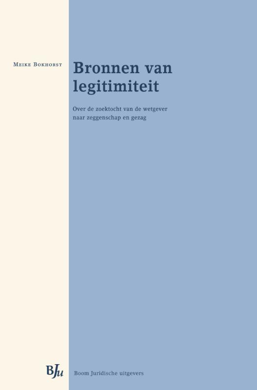 Omslag van Bronnen van legitimiteit