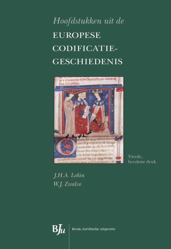 Omslag van Hoofdstukken uit de Europese codificatiegeschiedenis
