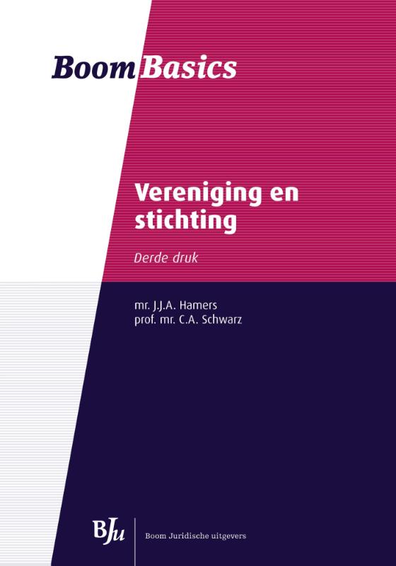 Omslag van Vereniging en stichting
