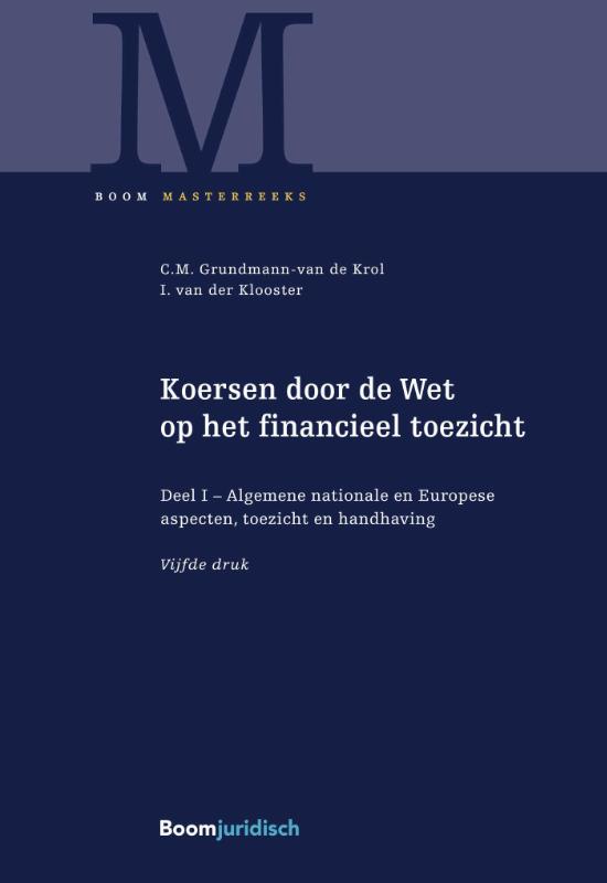 Omslag van 1 Algemene nationale en Europese aspecten, toezicht en handhaving