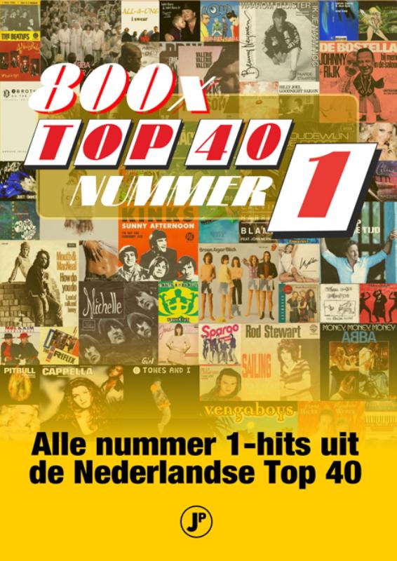 Omslag van 800 nummer 1-hits uit de top 40