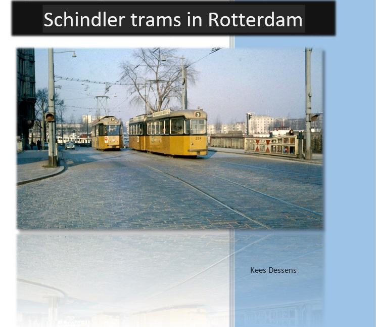 Omslag van Schindler trams in Rotterdam