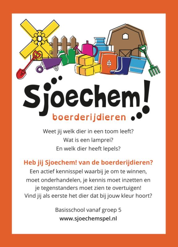 Omslag van Sjoechem! Boerderijdieren