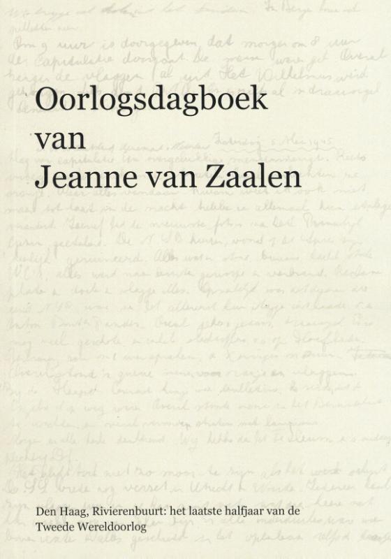 Omslag van Oorlogsdagboek van Jeanne van Zaalen