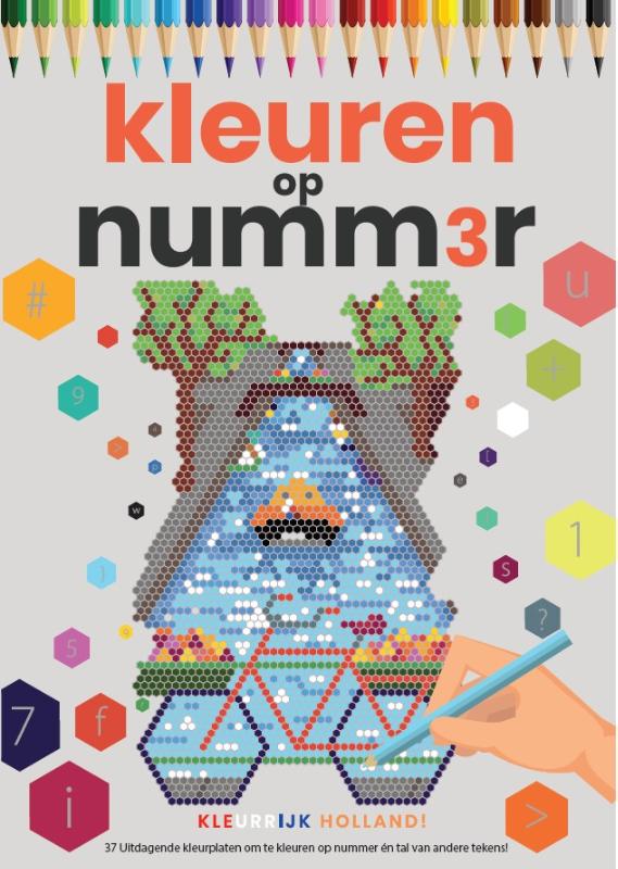 Omslag van Kleuren op Numm3r