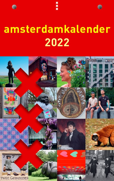 Omslag van Amsterdamkalender 2022