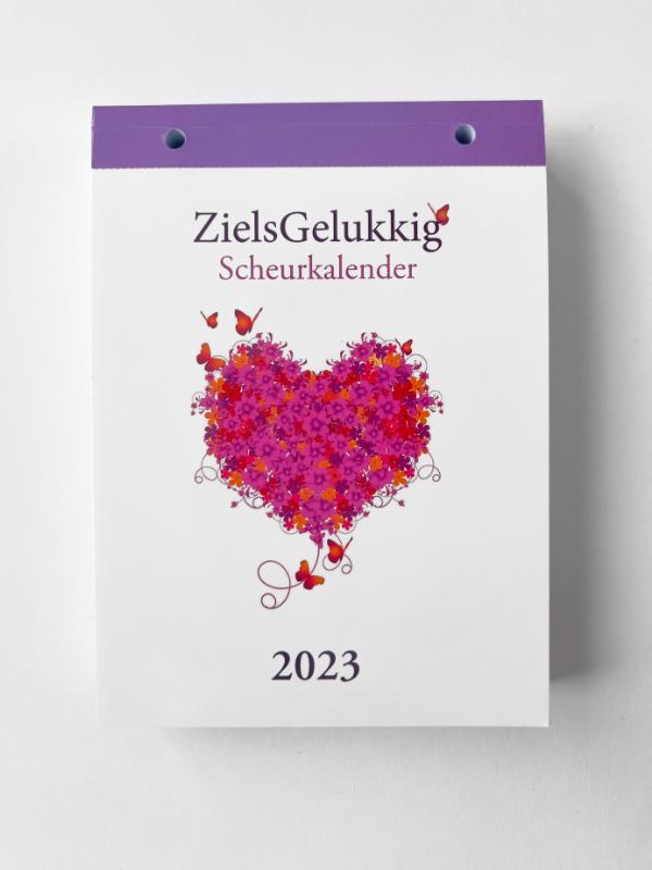 Omslag van ZielsGelukkig Scheurkalender 2023