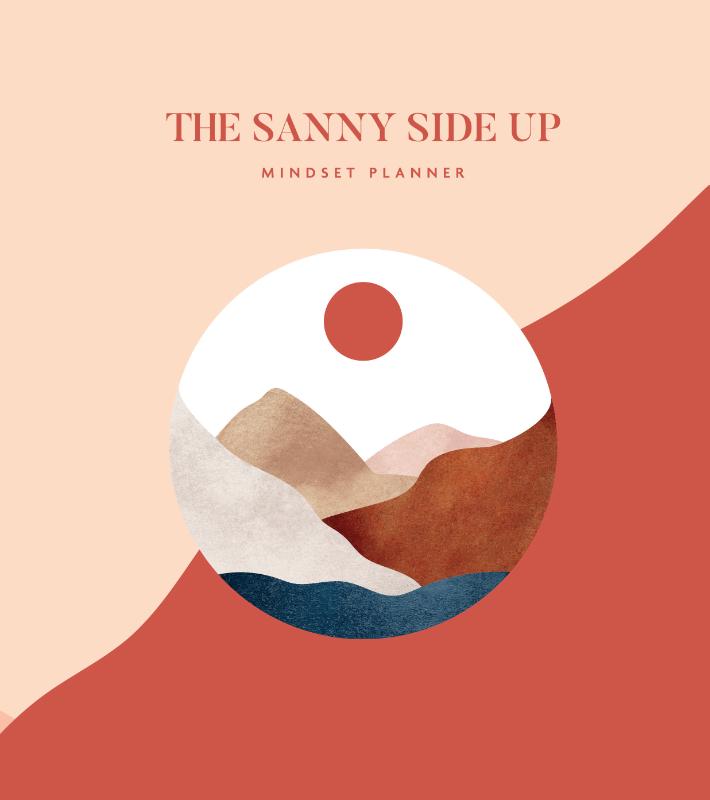 Omslag van The Sanny Side Up mindset planner
