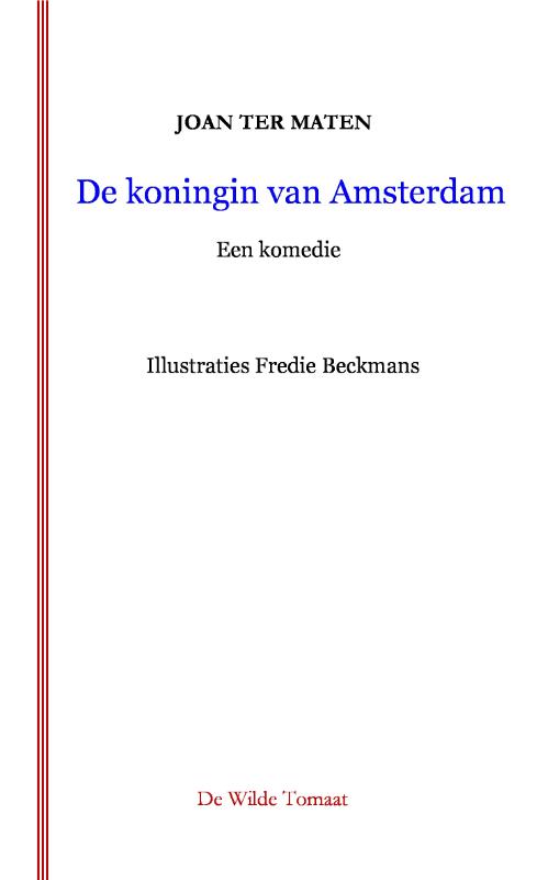 Omslag van De koningin van Amsterdam