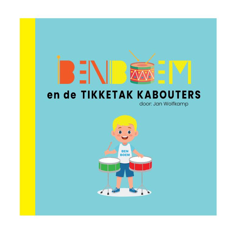 Omslag van BEN BOEM en de Tikketak Kabouters