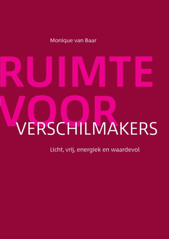 Omslag van Ruimte voor Verschilmakers