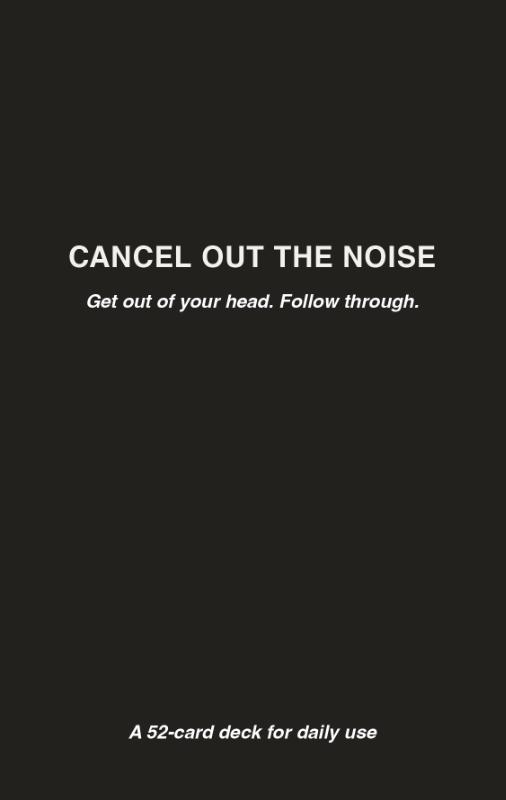 Omslag van Cancel Out The Noise