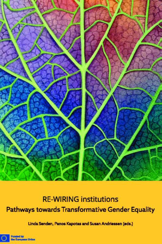 Omslag van RE-WIRING institutions Pathway towards Transformative Gender Equality