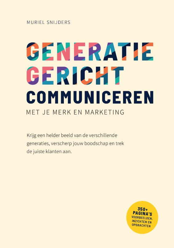 Omslag van Generatiegericht communiceren