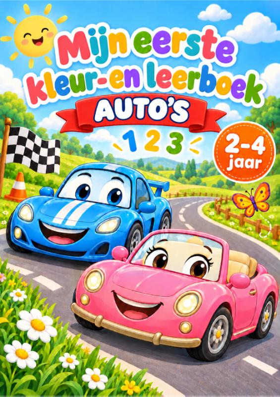 Omslag van Mijn eerste kleur- en leerboek