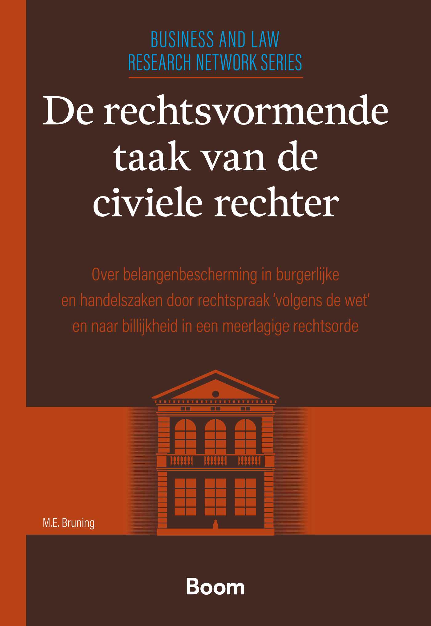 Omslag van De rechtsvormende taak van de civiele rechter