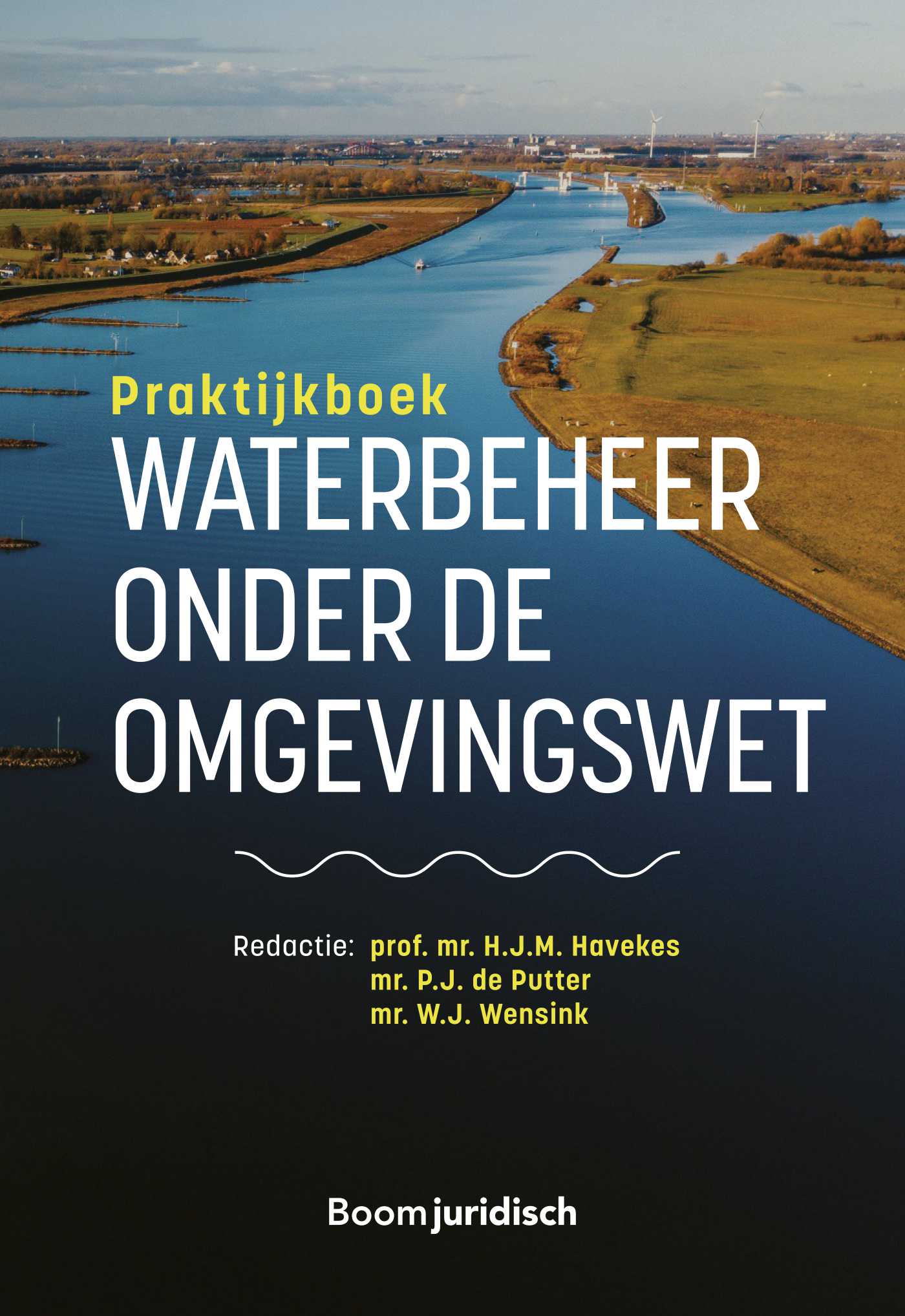 Omslag van Praktijkboek waterbeheer onder de omgevingswet