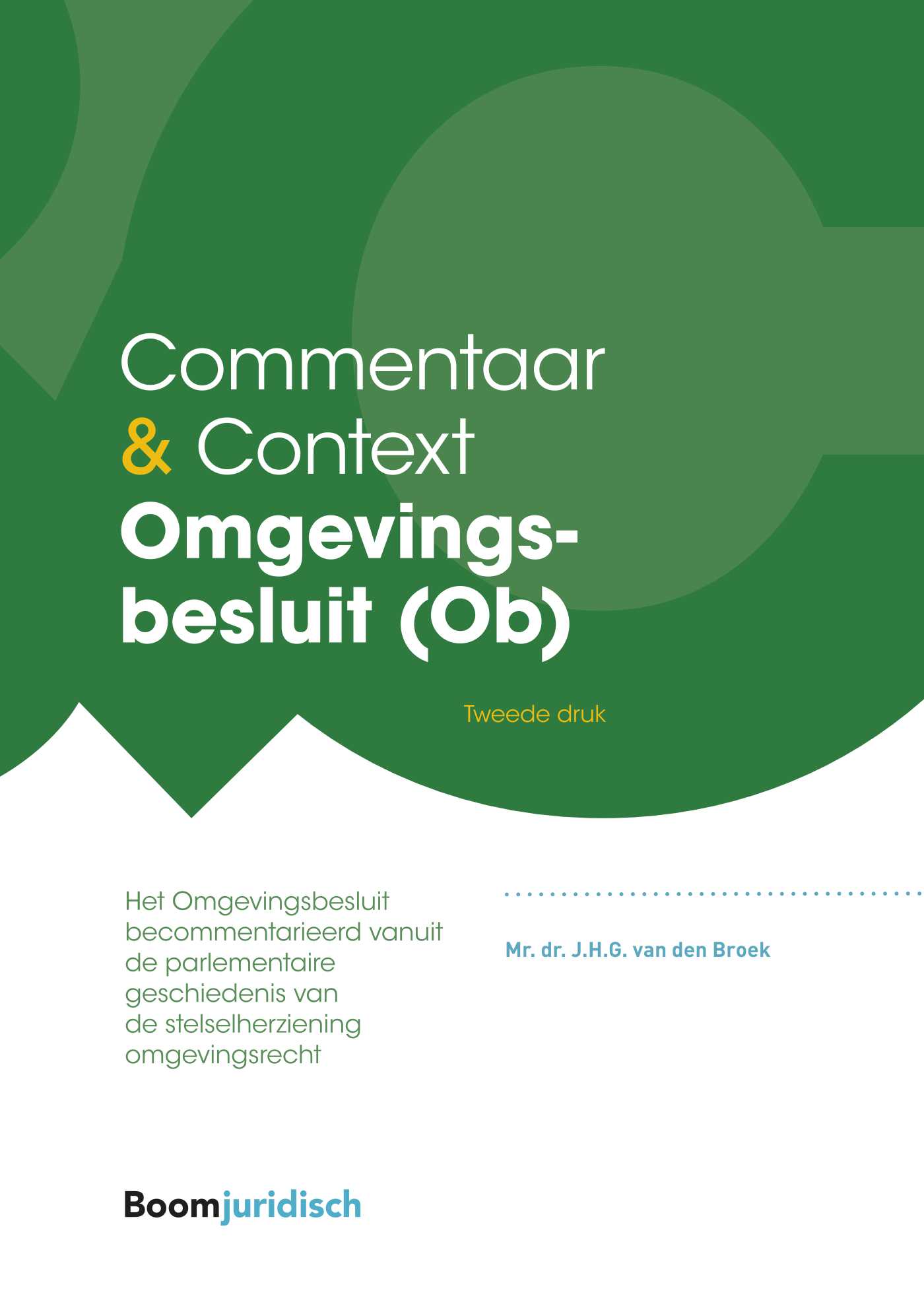Omslag van Omgevingsbesluit (Ob)