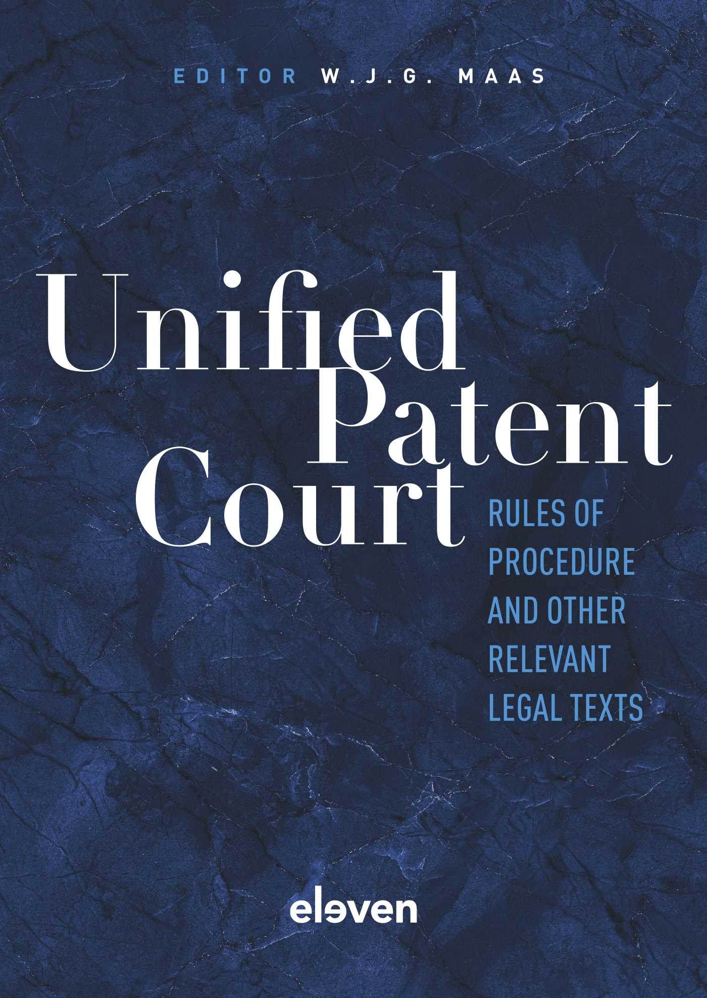 Omslag van Unified Patent Court