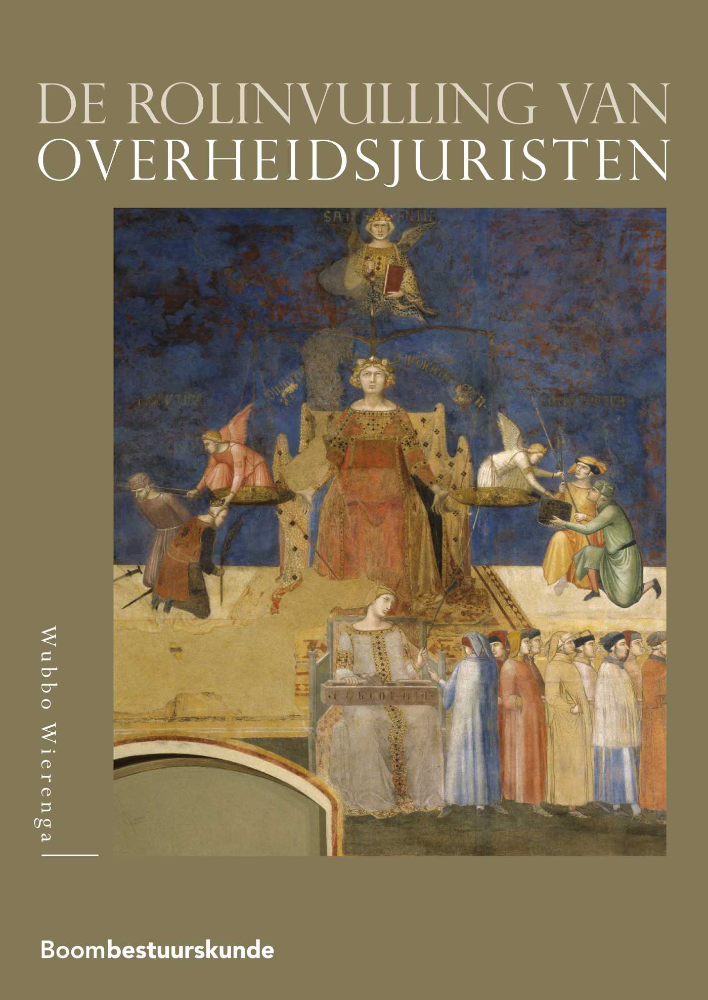 Omslag van De rolinvulling van overheidsjuristen