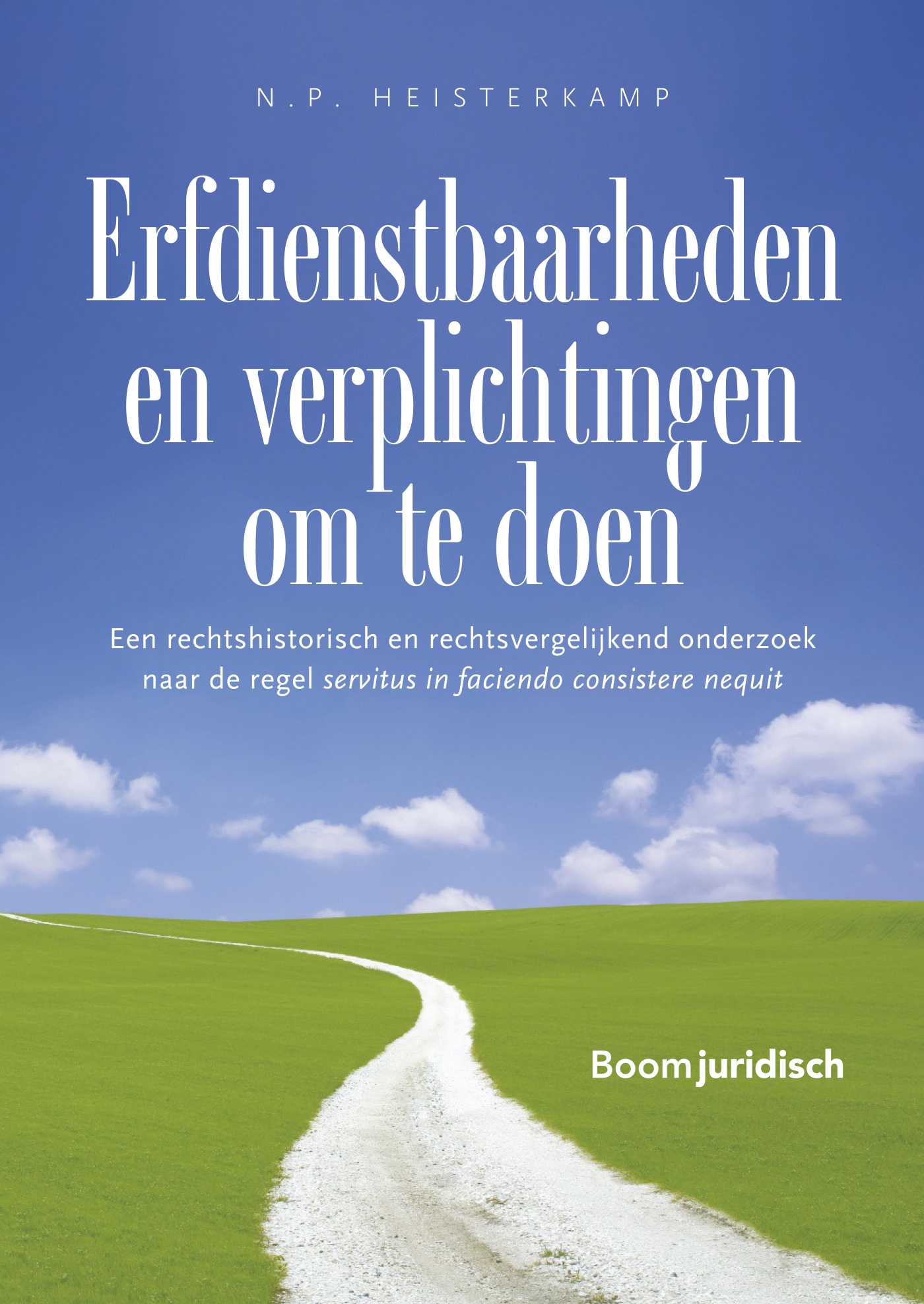 Omslag van Erfdienstbaarheden en verplichtingen om te doen