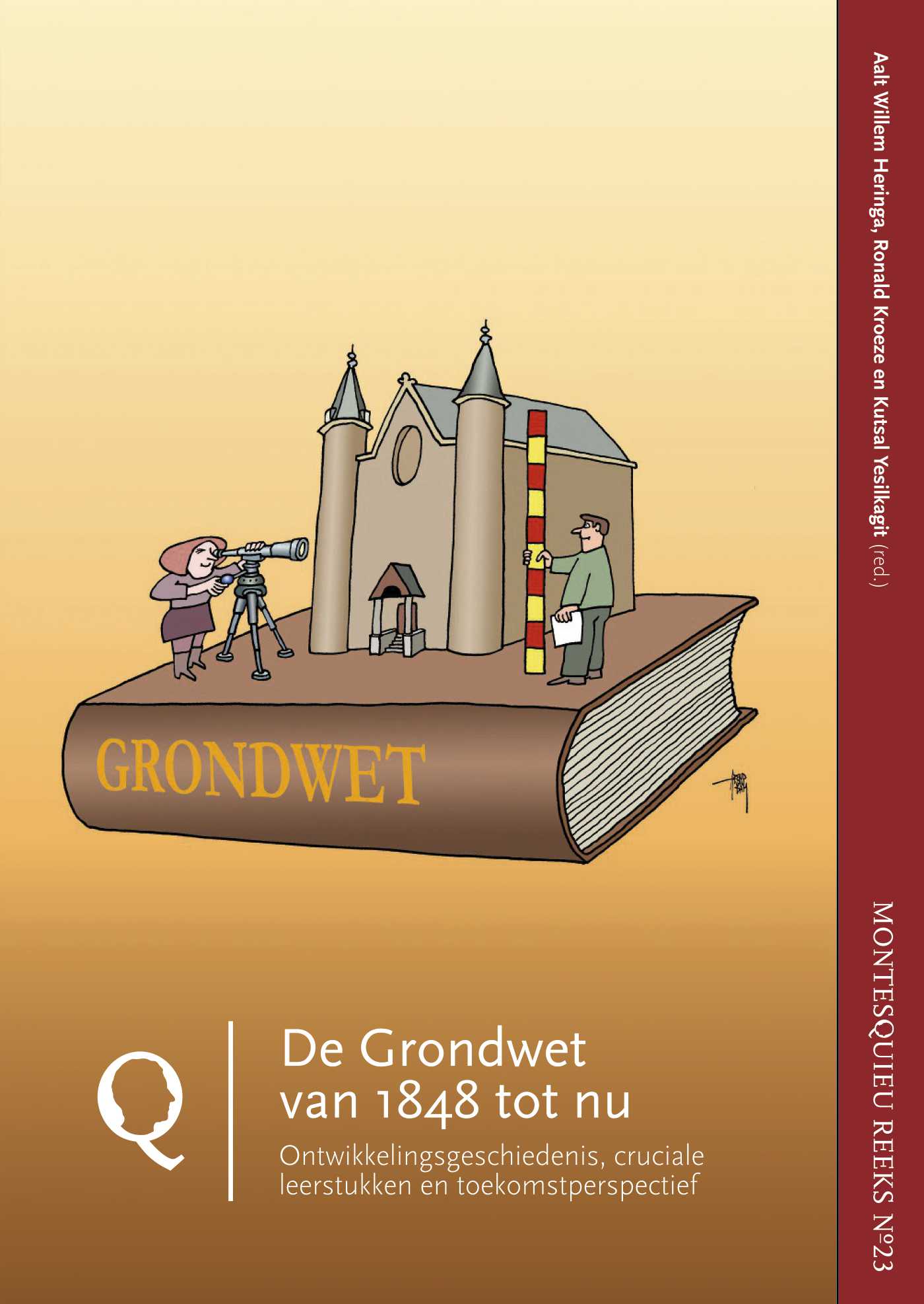 Omslag van De Grondwet van 1848 tot nu