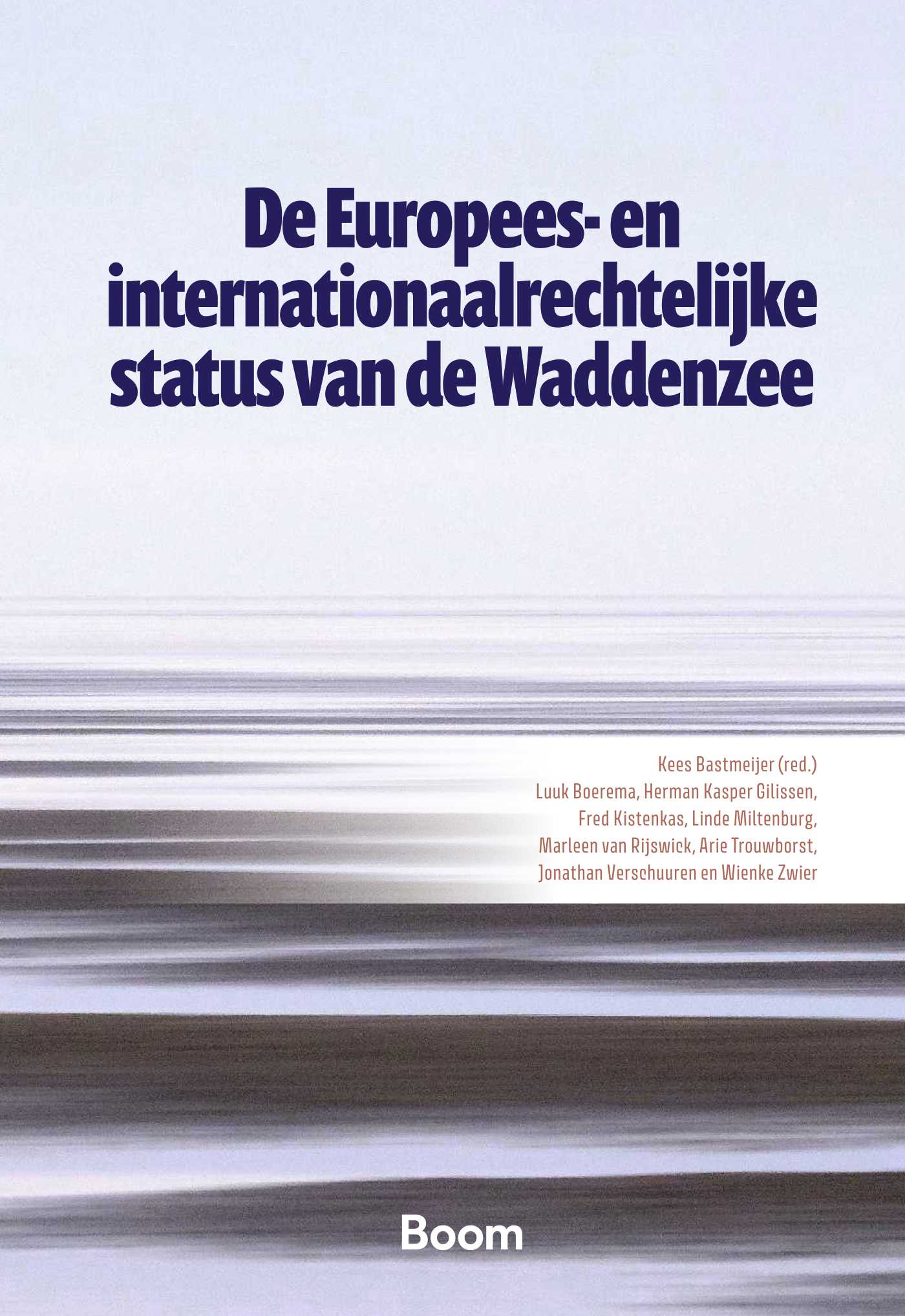 Omslag van De Europees- en internationaalrechtelijke status van de Waddenzee