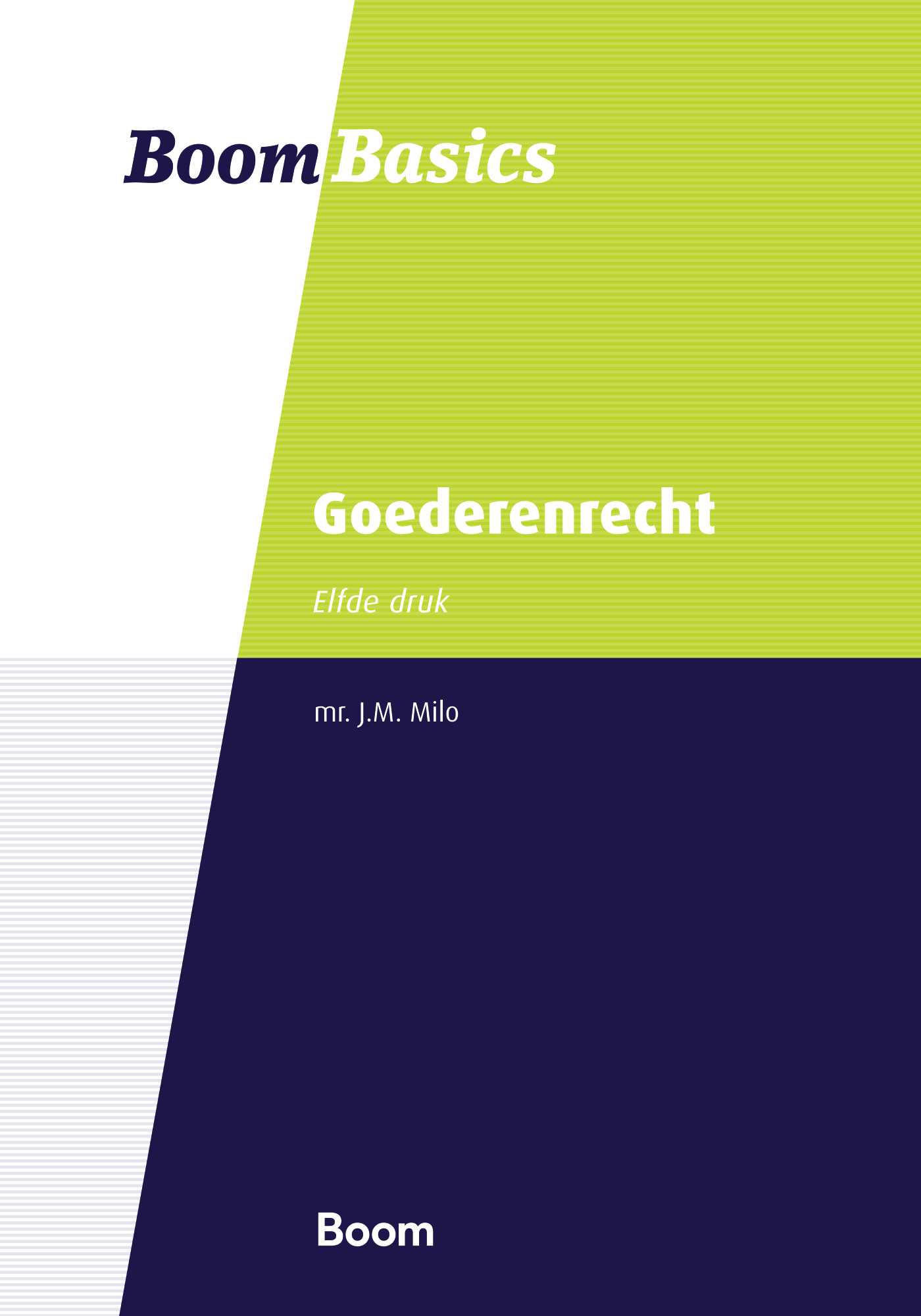 Omslag van Boom Basics Goederenrecht