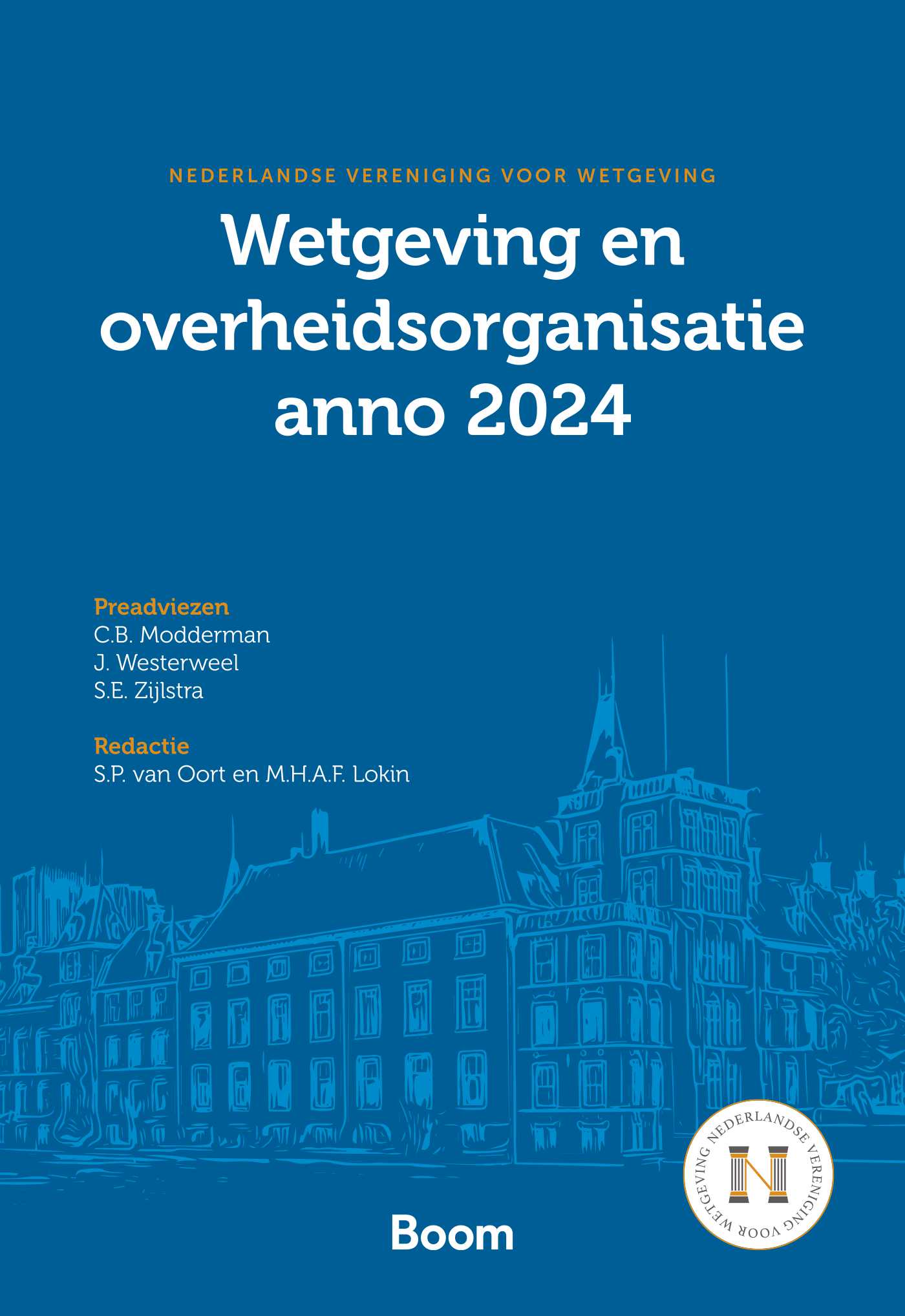 Omslag van Wetgeving en overheidsorganisatie anno 2024