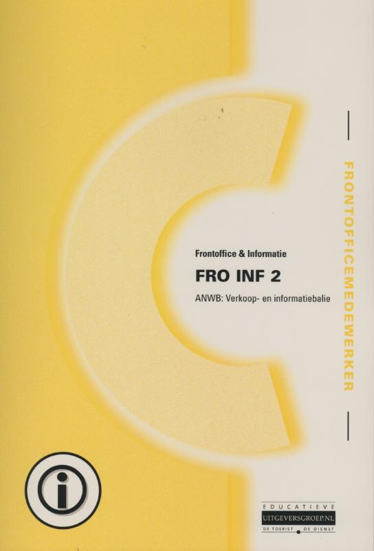 Omslag van 2 ANWB: verkoop- en informatiebalie