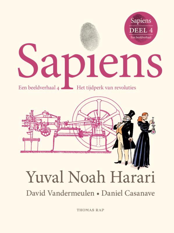 Omslag van Sapiens. Een beeldverhaal 4