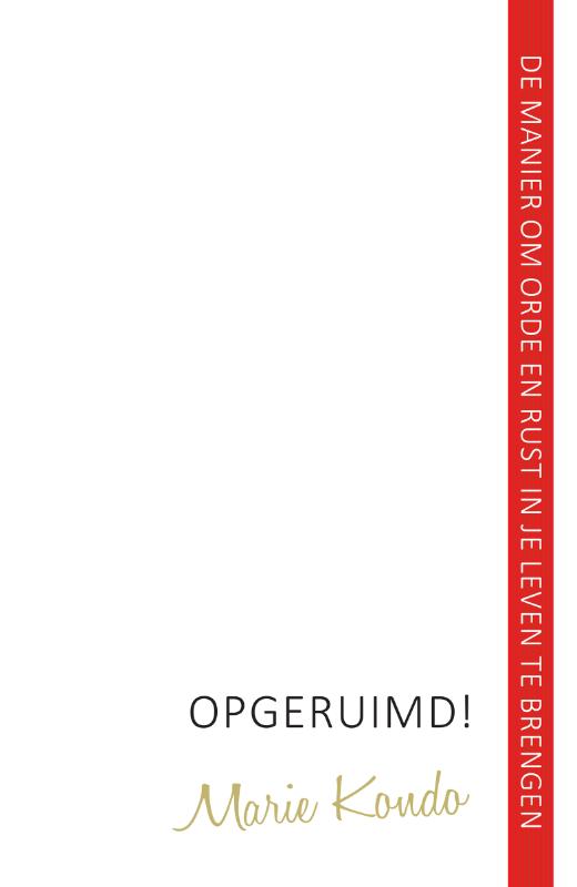 Omslag van Opgeruimd!